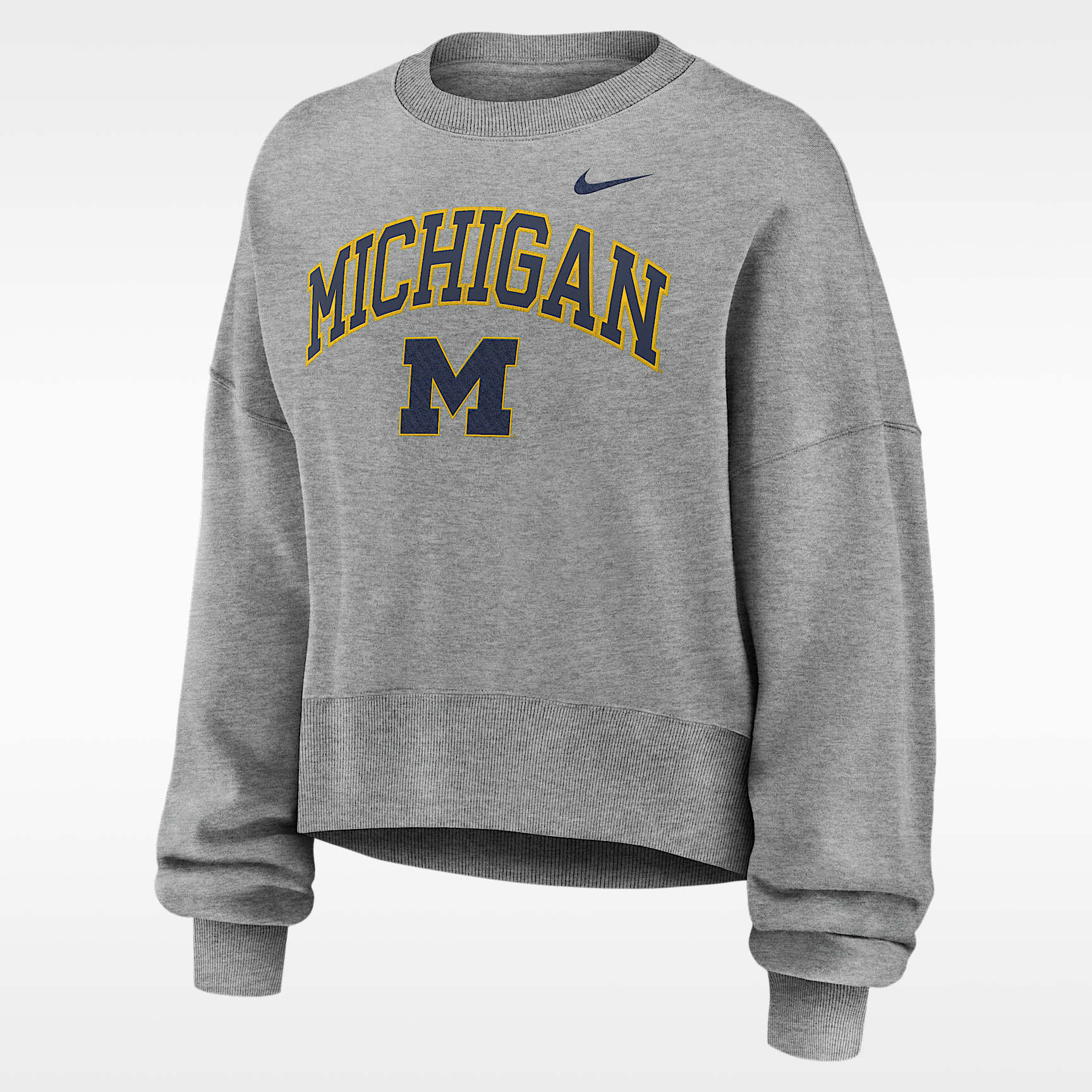Michigan Phoenix Arch Women's Nike College Pullover Crew. Nike.com